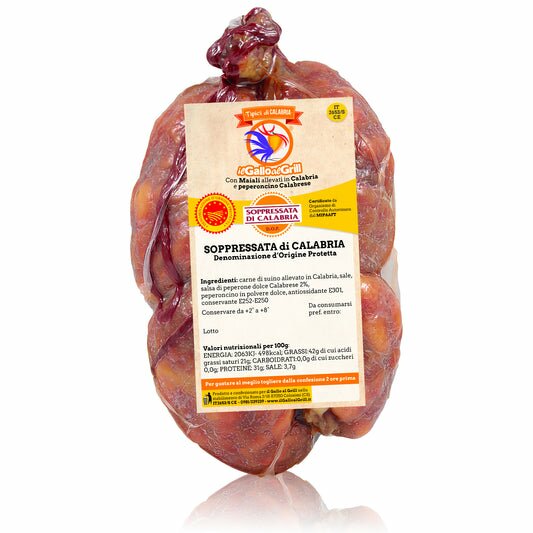 Soppressata stagionata Calabria DOP