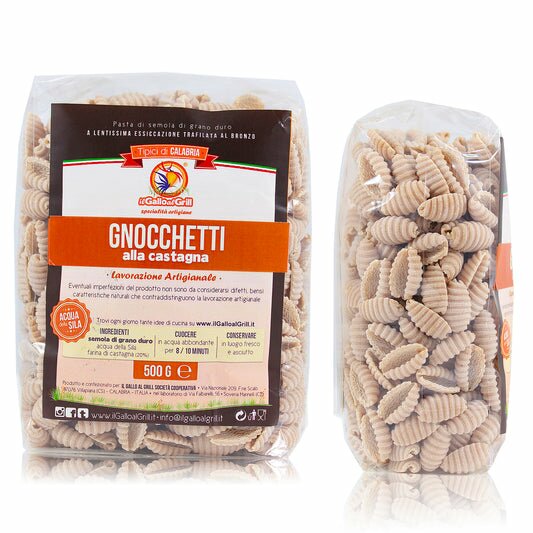 Gnocchetti alla Castagna Silana