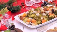 Durante le feste mangiamo tante cose buone e se fanno anche bene è meglio. Ho ideato quest’insalata pensando a qualcosa...
